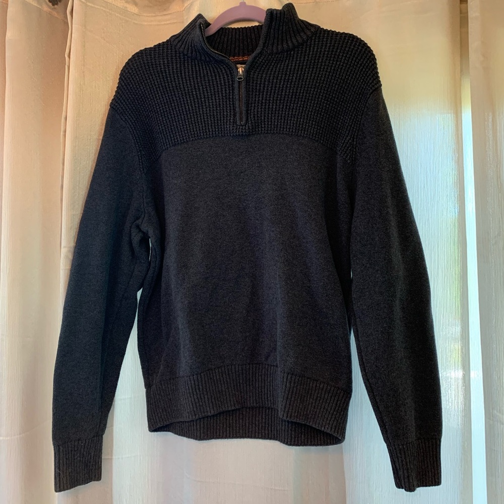 🔴 Men’s quarter zip sweater